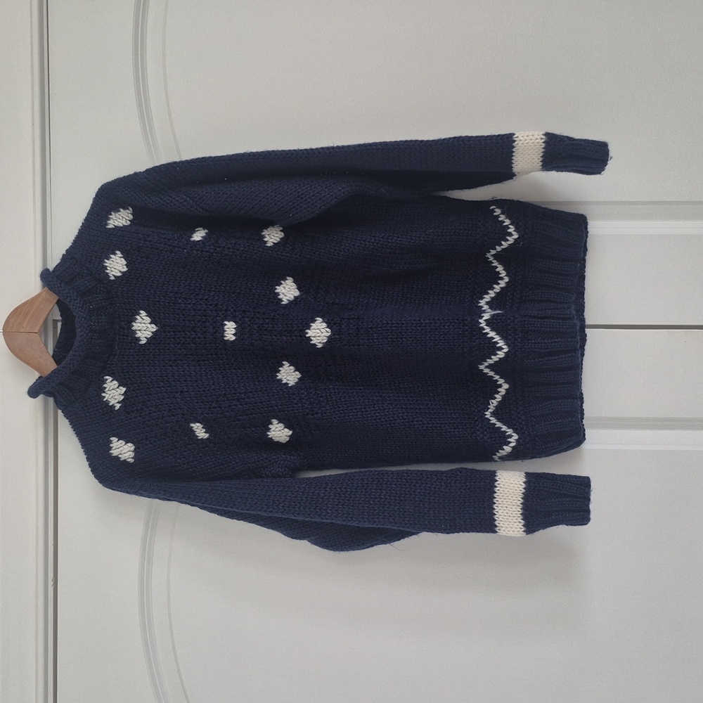 Vintage Jeff Laurent Navy Blue Sweater